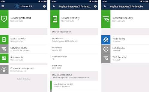 Sophos Intercept X for Mobile