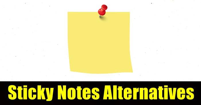 Sticky Notes Alternatives
