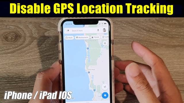 Disable GPS Location Tracking on iPhone