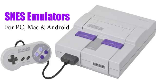 snes emulator mac download