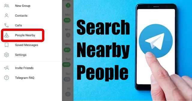 Search Nearby People on Telegram