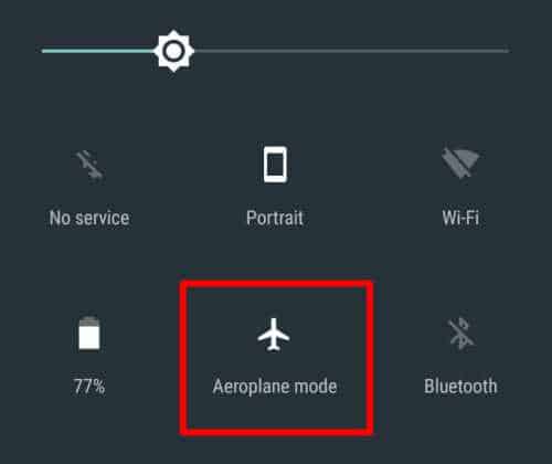 purpose of airplane mode