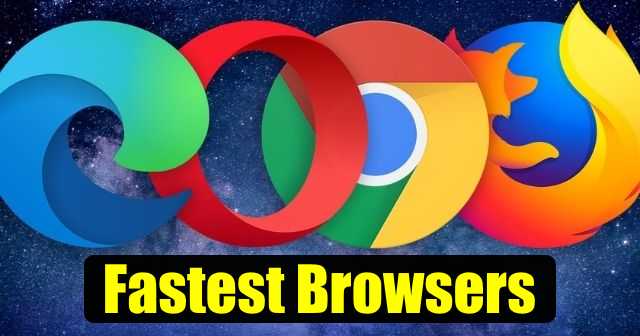Fastest browsers for windows 10