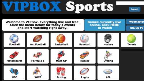 VipBox sports