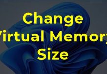 How To Change Virtual Memory Size in Windows 11