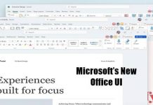 Microsoft Office New Design Update is Now Available for Office Insiders