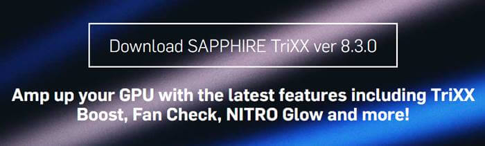 SAPPHIRE TriXX Utility