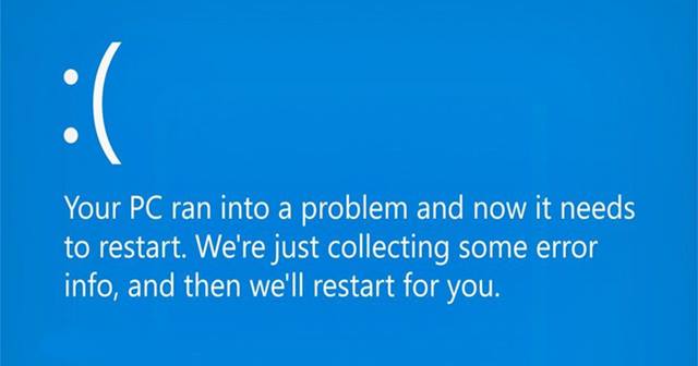 FIX: Your PC ran into a problem and needs to restart