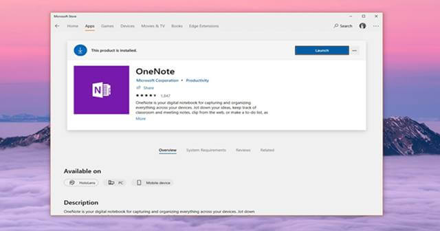 Microsoft Decides to Refresh its OneNote Desktop and Windows 10 App