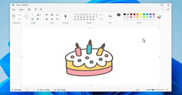 Paint app in Windows 11 Gets New Design, Coming to Insiders Soon
