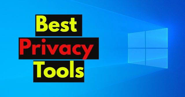 Windows 10 Privacy Tools