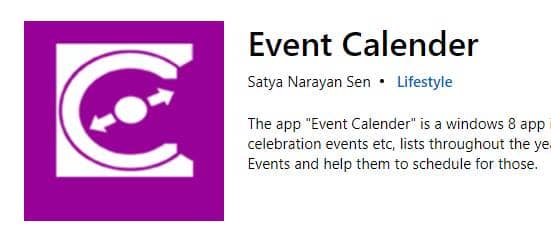 Event Calendar; best calendar apps