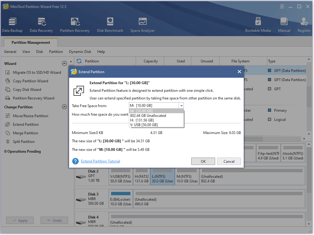 MiniTool Partition Wizard