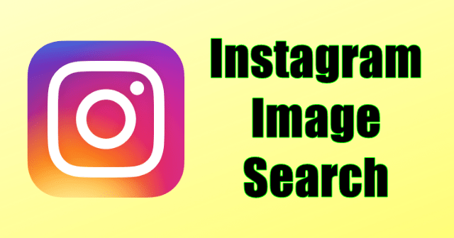 Instagram image search