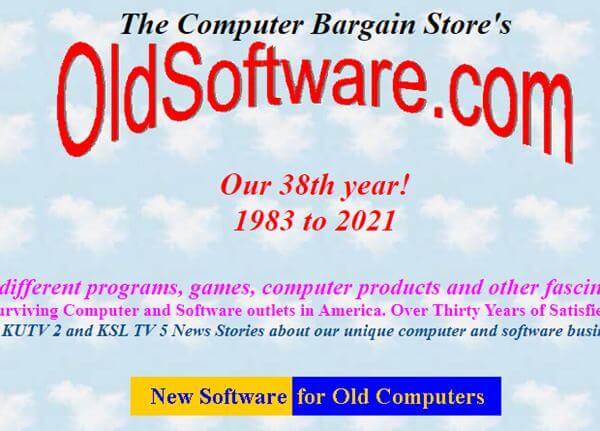 Oldsoftware
