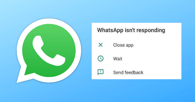 Fix WhatsApp Not Responding Error on Android