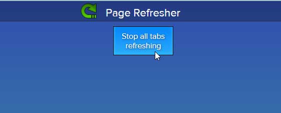 stop all tab refreshing