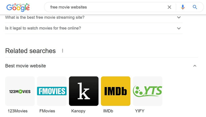 Legal Movie Streaming Sites
