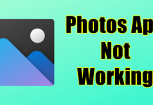 How To Fix Photos App Not Working in Windows