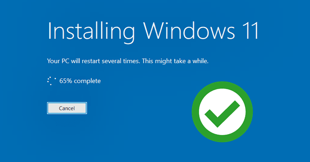 Windows 11 Installation Stuck