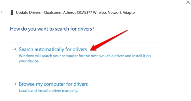 Windows11 Search for driver update (1)