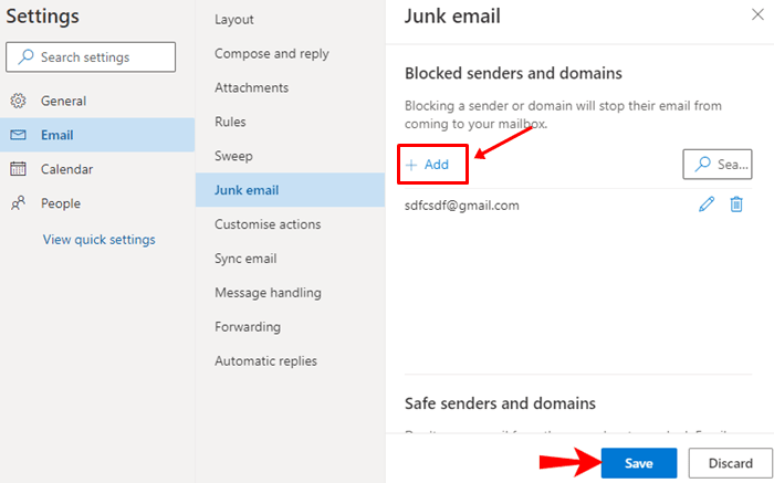 Stop Spam Emails on Hotmail