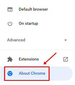about chrome