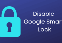 Disable Google Smart Lock on Android & Chrome