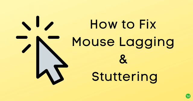 Fix Mouse Lagging & Stuttering