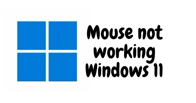 Mouse not working Windows 11