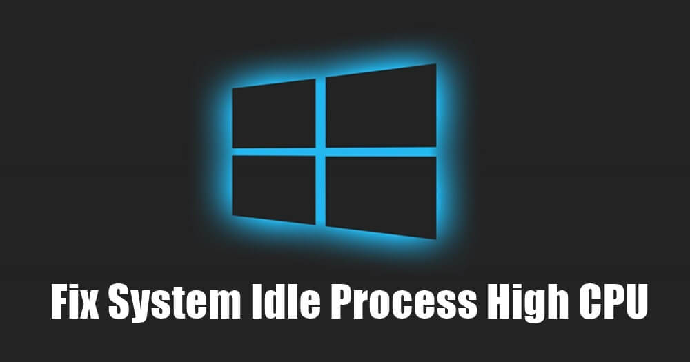 Arreglar CPU alta de proceso inactivo del sistema