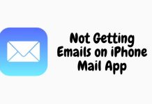 Not Getting Emails on iPhone Mail App