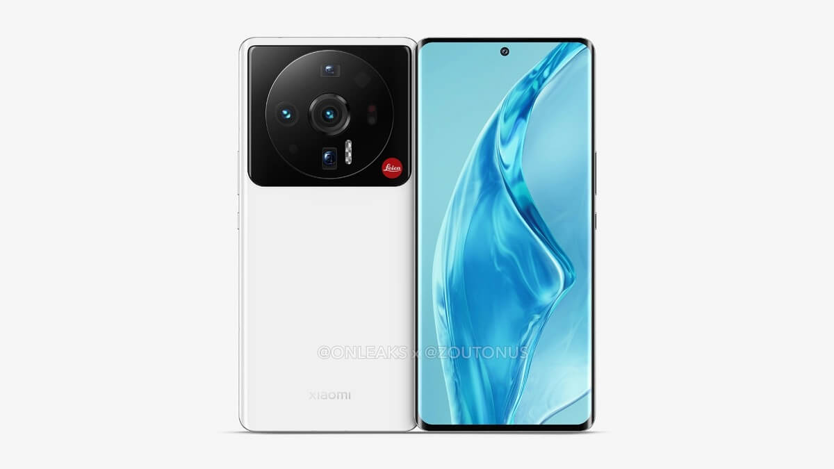 Xiaomi 12 Ultra renders show enormous camera bump branded with Leica