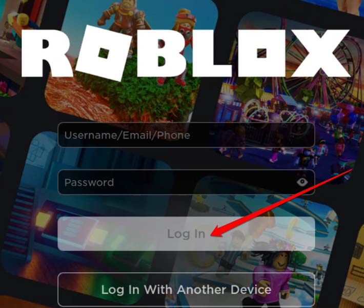 log in to play Roblox on Chrome