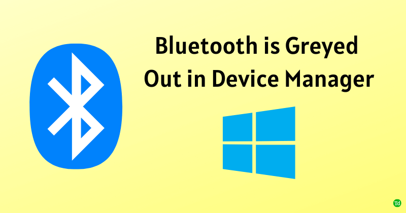 Bluetooth está atenuado en el Administrador de dispositivos (1)