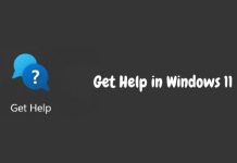 Get Help in Windows 11