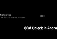 OEM Unlock in Android
