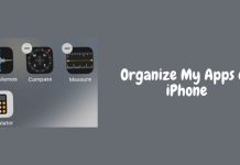 Organize My Apps on iPhone