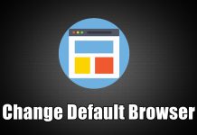 Change Default Browser in Windows 11
