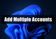 How to Add Multiple Accounts on Windows 11