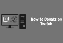 How to Donate on Twitch