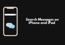 Search Messages on iPhone and iPad
