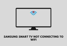 samsung smart tv not connecting to WiFi