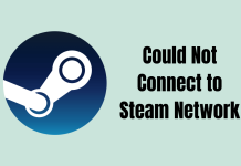 Could Not Connect to Steam Network