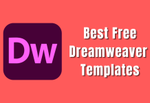 Best FREE Dreamweaver Templates