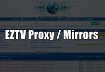 EZTV Proxy Sites
