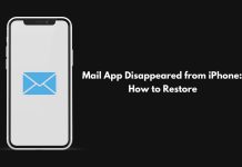 Mail App Disappeared from iPhone How to Restore