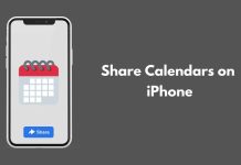 Share Calendars on iPhone