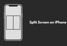 Split Screen on iPhone