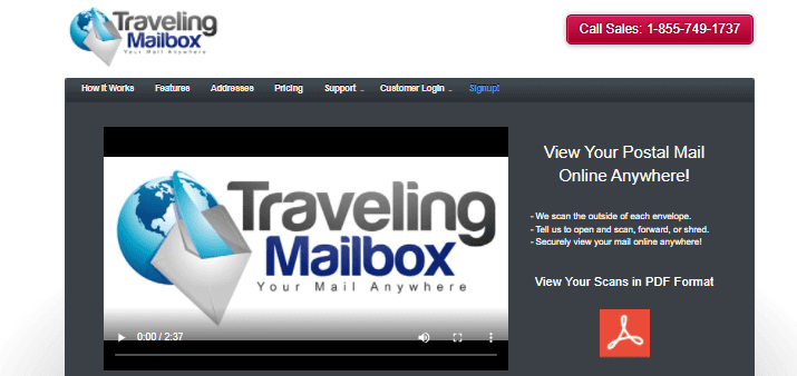 Traveling Mailbox